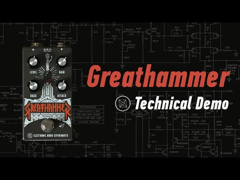 Electronic Audio Experiments Greathammer Bass Driver Overdrive Pedal image 5