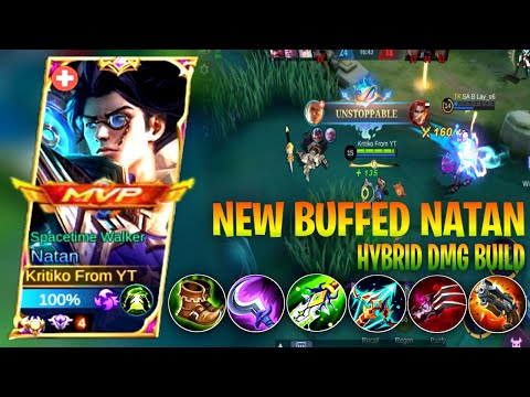 BUFFED NATAN | PLEASE BAN IN RANK GAME ! | TOP GLOBAL NATAN GAMEPLAY.