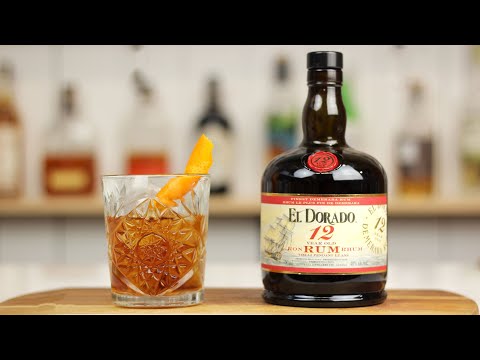 Maple Rum Old Fashioned with El Dorado 12
