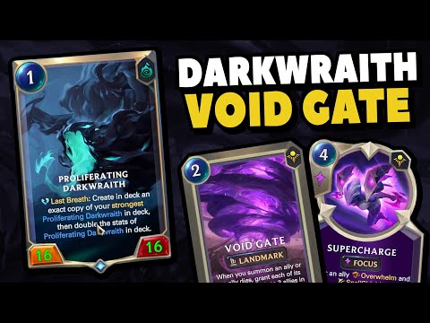 This Deck Has ONLY ONE UNIT... (Darkwraith Void Gate) | Legends of Runeterra