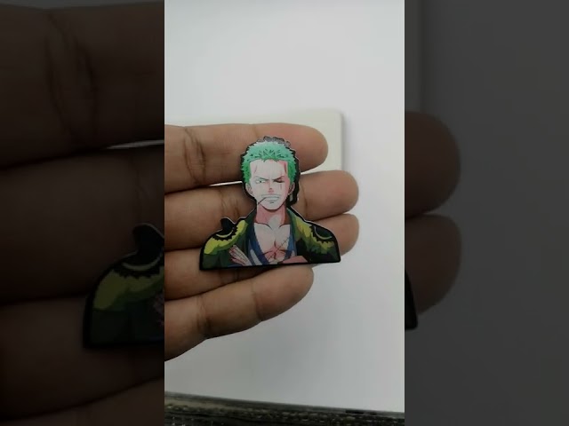 ملصق ثلاثي أبعاد لشخصية زورو