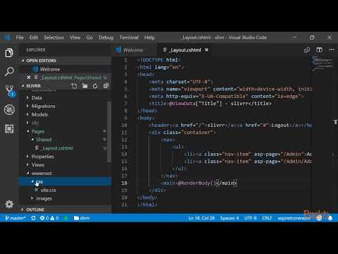 Beginning ASP NET Core 3 0 Creating Layout Views | packtpub com