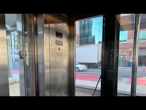 Modded Dover Glass Elevator at the Courthouse Tunnel, Arlington, VA