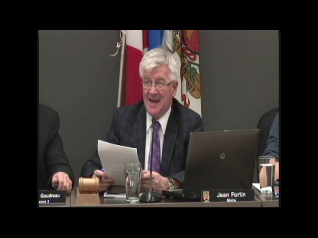 Conseil de ville de Baie-Saint-Paul – 12 février 2018