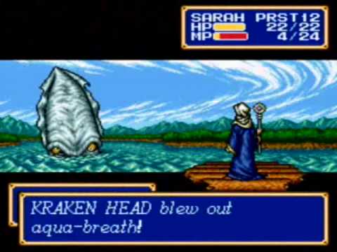 Let's Play Shining Force 2 - 27 - River Monster!