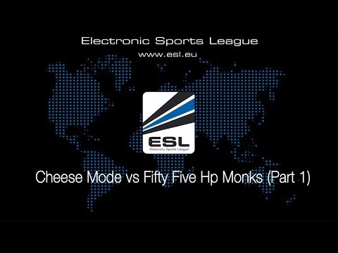 ESL Cup week #6: Cheese Mode vs Fifty Five Hp Monks (Part 1) - Final (Guild Wars 2)
