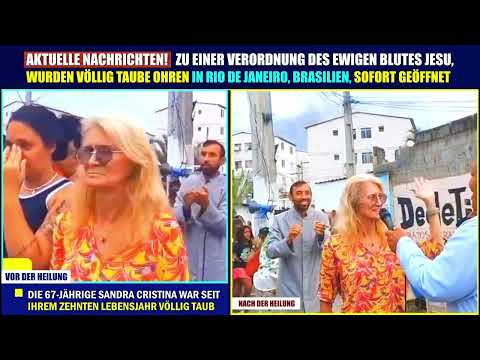 Sandra Cristina kann durch eine Heilungsverordnung wieder hören