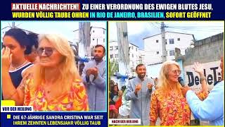 Sandra Cristina kann durch eine Heilungsverordnung wieder hören