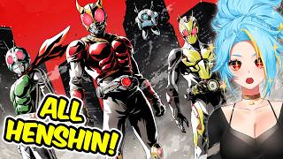 Reacting to ALL Primary Kamen Riders Henshin & Finishers (Ichigo - Zeztz
