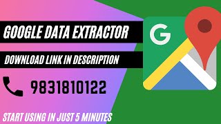 Google Extractor Free Download l Google Map Data Extractor 2023 l Download Link Available