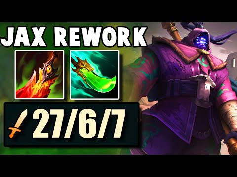 JAX rework makes him more Overpowered, jesus what have they done!