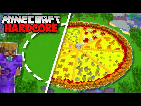 I Built The WORLDS BIGGEST PIZZA in Minecraft 1.19 Hardcore (#60)