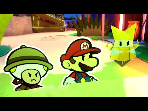 Return to Shroom City - Paper Mario: The Origami King Walkthrough