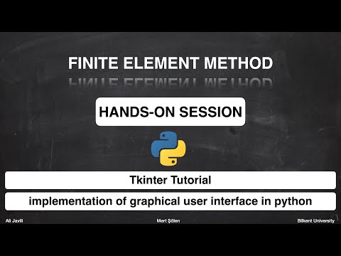 Implementation Of Graphical User Interface In Python Tkinter Tutorial