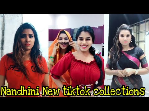 Nandhini Myna Serial Actress Dubsmash Collections - смотреть