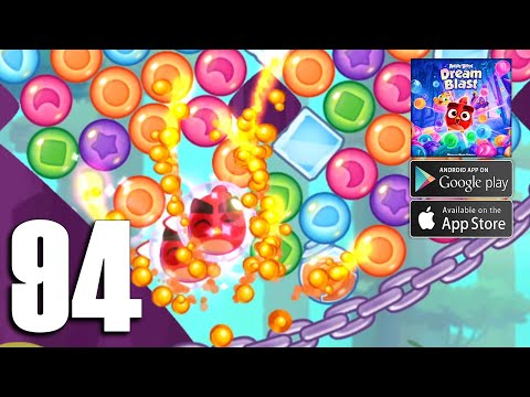 Angry Birds Dream Blast ]94[ Gameplay Walkthrough - Stage 396 397 (Android, iOS)