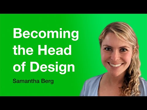 Samantha Berg (Head of Design @ Chime) - YouTube