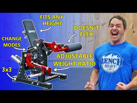 The Leg Ext/Curl With a Game Changing Feature - GMWD LE08 Review