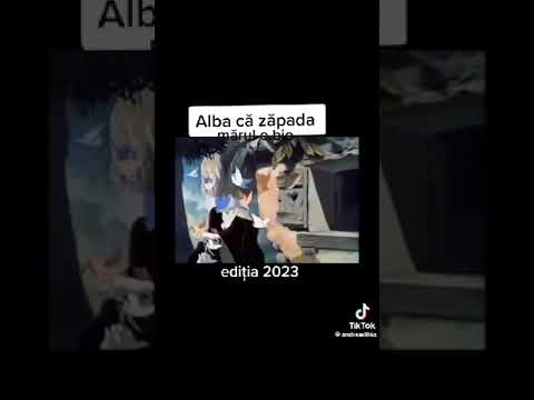 Alba că Zăpada PARODIE!like și sub. pt partea a doua.