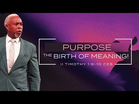 Purpose - The Birth of Meaning | Bishop Dale C. Bronner