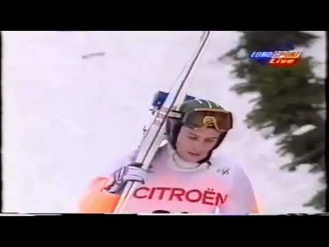 Marian Bielcik - 88.5m - CRASH - WCH Trondheim 22.02.1997