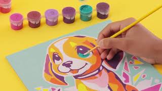 Kreatívna súprava Maped Paint by number leopard a vták