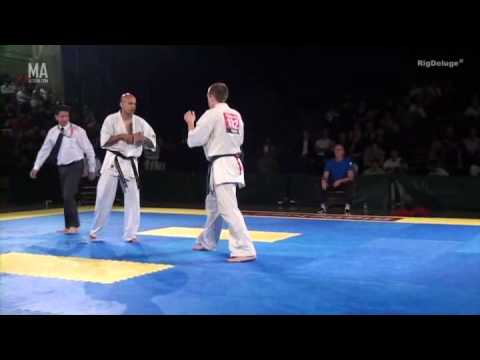 Simon Eriksson (Sweden) v Darren Chan (England) 1st Round - British Open Knockdown Tournament 2014