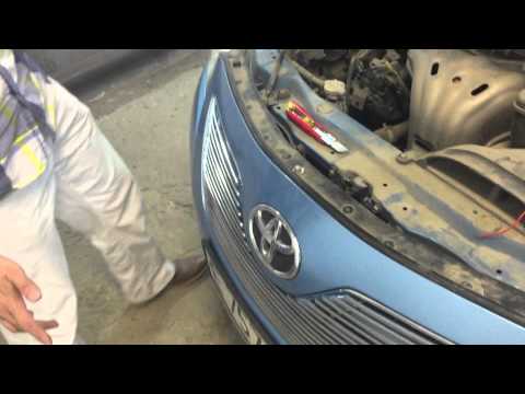 Подключение и установка ДХО (DRL) через реле на Toyota Camry