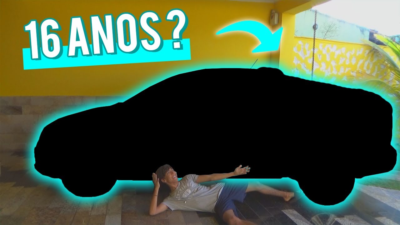 MEU PRIMEIRO CARRO (COM 16 ANOS?)