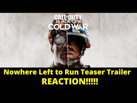 Call of Duty: Black Ops Cold War - Nowhere Left to Run Teaser Trailer | PS5 - REACTION!!!!!