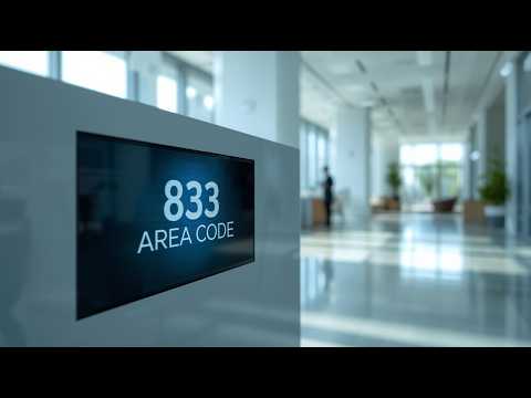 Where Is Area Code 833 Location