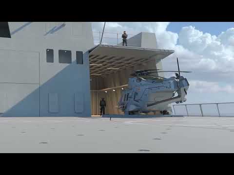 italian frigate bergamini class virginio fasan 1080p