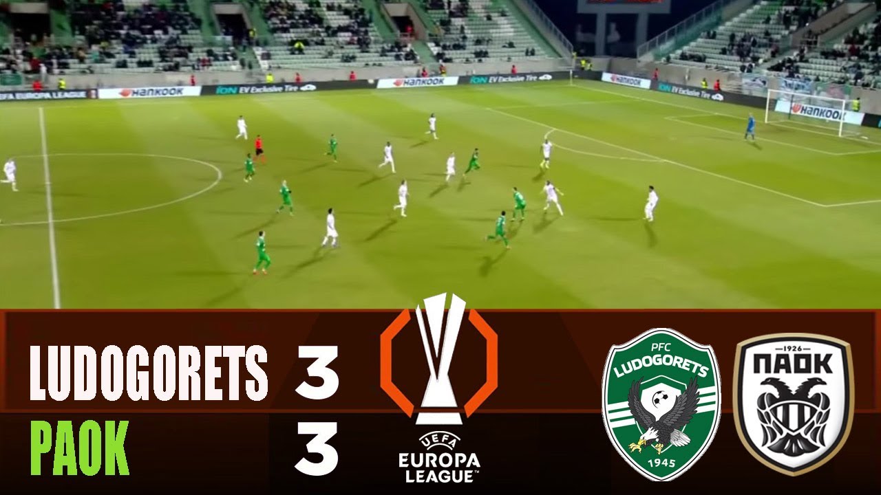 Ludogorets vs PAOK Summary & Highlights
