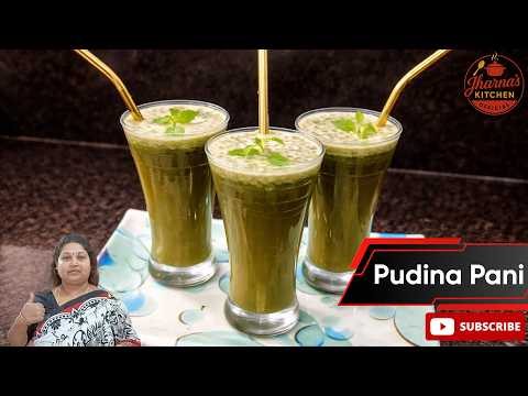 Pudina Pani | পুদিনা পানি | Pani Puri Mint Water Recipe | Jharna’s Kitchen Official