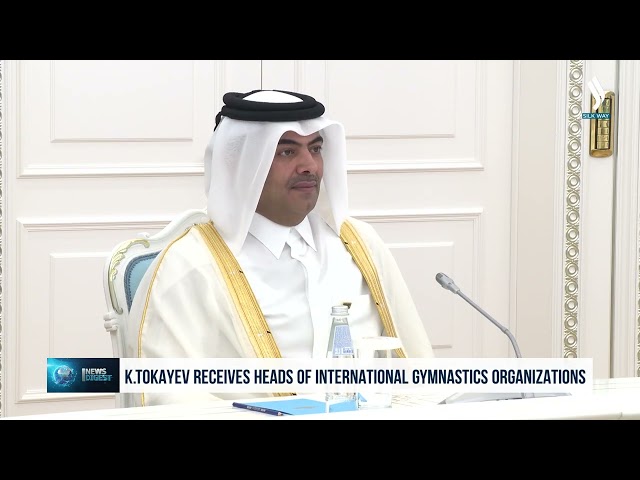President Tokayev receives heads of international gymnastics organizations