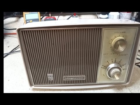 Repair of a 1965 Magnavox R006 30101 Tube Radio