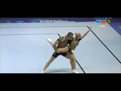 ROMANIA 2 - FINAL SENIORS MP Aerobic Gymnastics European Championships 2019