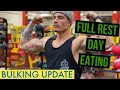 FULL DAY IN THE LIFE ON A REST DAY | BULKING JOURNEY UPDATE | SUPPLEMENTS I TAKE | NEW CLOTHING DROP