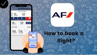 How to book a flight on Air France?