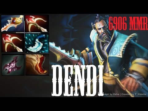 Dendi - Kunkka Mid | vs MinD_ContRoL's Drow Ranger | Dota 2 Pro MMR Gameplay | 6.88 Patch