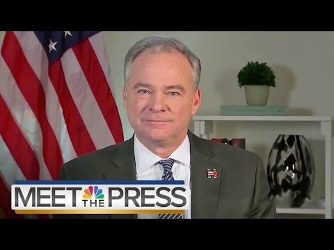 Tim Kaine Full Interview: "We Aren't Against Trade" | Meet The Press | NBC News