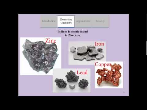 Elemental Minute: Indium (Environmental Properties)