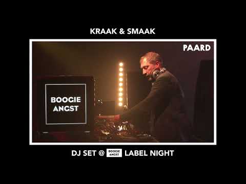 Kraak & Smaak (DJ Set) at Paard, The Hague / Boogie Angst label streaming event