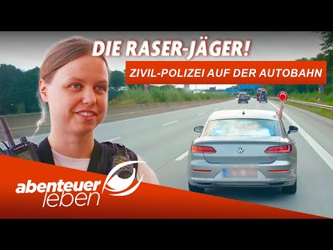 Mit 160 km/h in die Zivil-Falle! - So jagt die Polizei Raser auf der Autobahn! | Abenteuer Leben