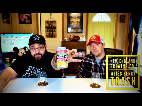 New England Brewing Co. | Weiss Berry Trash (Berliner Weisse/Sour) | Beer Review #103