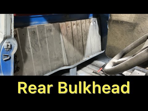 Classic Mini Pickup Restoration Ep89 - Rear Bulkhead