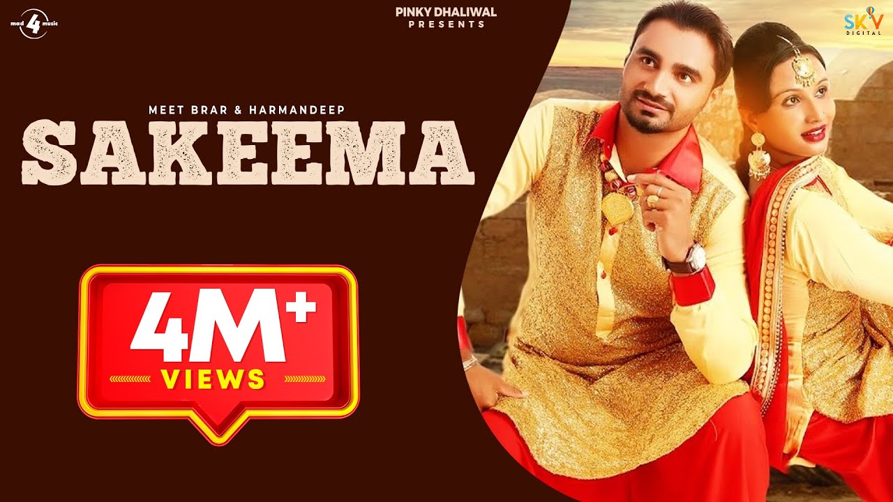 Sakeema Lyrics  | Punjabi | Harmandeep, Meet Brar | Sukhbir