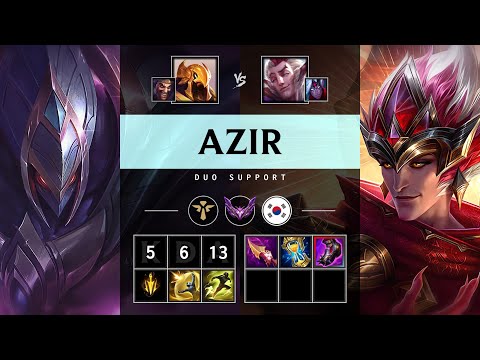 Azir Support vs Rakan - KR Master Patch 25.15