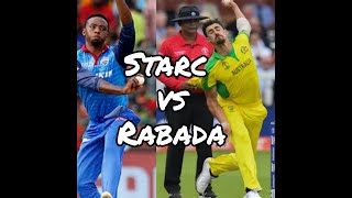 starc vs Rabada  best bowling yorker ball