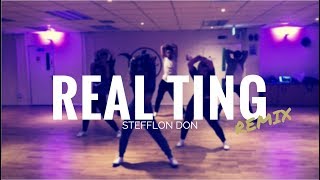 STEFFLON DON - REAL TING REMIX - Choreography by Beckie Hughes | Hip Hop &amp; Heels Dance Class